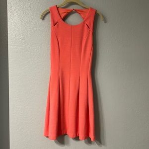 Beautiful coral Elle dress, size 2.